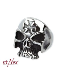 Edelstahlring 'Iron Cross Skull' - vergleichen und g&uuml;nstig kaufen